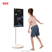 Pantalla Publicitaria Digital LED 4K Inteligente Portátil QDE de 32 Pulgadas con Pantalla Táctil para el Hogar y la Oficina