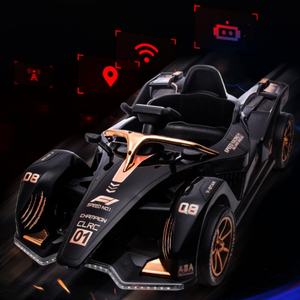 Go-Kart Elettrico per Bambini con Doppia Trazione, Batteria 12V, in Plastica, per Bambini e Bambine dai 5 ai 7 Anni - Product Image 2