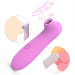 Großhandel Fairy Kiss <span class=keywords><strong>Asian</strong></span> Sexspielzeug für Frauen Saugen Vibrator 10 Vibrations modi Medizinisches Silikon ABS Free Nipple Clamps Bullet - Product Image 3