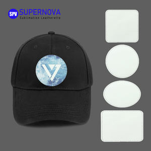 Sublimations-Patch USA Lager, Weiße Quadratische Sublimations-Wärmeübertragungsaufnäher für Kappen, Individueller Patch 3 Zoll Sublimation - Product Image 5