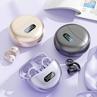 Écouteurs intra-auriculaires OEM OWS à affichage numérique, sans fil, à conduction aérienne, pour le sport, avec réduction de bruit, audio haute résolution, étanches