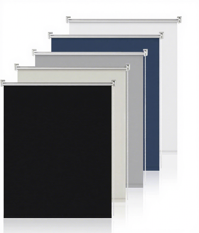 Light Blocking Roller Blind No Drilling