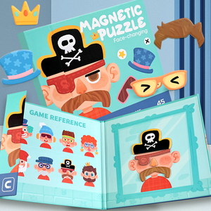 Jeux de voyage en voiture et en avion pour enfants, puzzles magnétiques à thèmes multiples, cadeau d'anniversaire amusant pour garçons et filles - Product Image 6