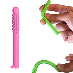 禁煙 噛むシリコンスティック 健康的で通気性のある代替品 エッセンシャルオイルフレーバー エアアロマ 禁煙パイプ - Product Image 6