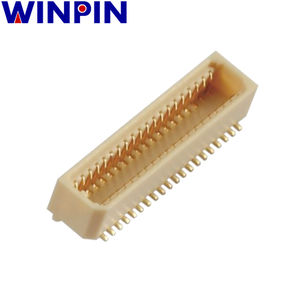 Connettore Femmina Elettrico <span class=keywords><strong>BTB</strong></span> 0.8mm Pitch 40PIN SMT, Sostituzione Hirose, per Schede Elettriche da Scheda a Scheda, 0.5 AMP - Product Image 3