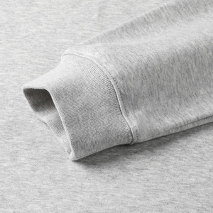Sudadera de lana de cuello alto 350gms Sudaderas en blanco de algodón pesado Logotipo personalizado Hombres Sudaderas - Product Image 3