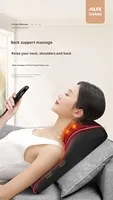Nouvel oreiller de massage multifonctionnel sans fil avec télécommande et contrôle de la minuterie pour les épaules, le cou, le bas du dos, la taille et le corps entier