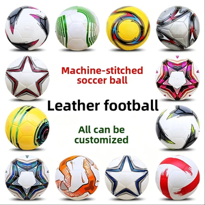 Ballon de football en PU taille 5, coutures collées, durable, pour l'entraînement et les matchs - Product Image 4