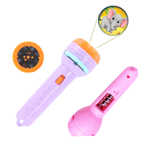 Mini lampe de poche projecteur dessin animé torche lampe jouet dessin animé modèles projecteur torche enfants lampe jouet