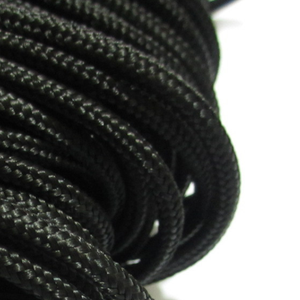 Cordon en <span class=keywords><strong>nylon</strong></span> tressé blanc, rouge et noir de 5 mm, cordon d'emballage - Product Image 2