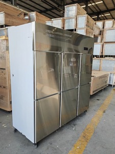 Congelador Vertical Comercial de Una Sola Temperatura, Acero Inoxidable, 3 Puertas, Refrigerador Vertical GN1800TN - Product Image 4