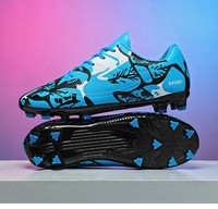 Chaussures de football antidérapantes pour hommes, chaussures à crampons de football pour jeunes, chaussures de football pour gazon artificiel, vente en gros