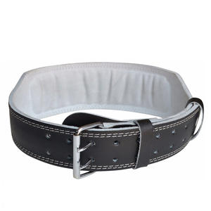 Ceintures de musculation en cuir PU de haute performance, réglables, respirantes, avec logo personnalisé, robustes, pour la musculation et l'entraînement physique. - Product Image 2