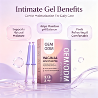 Gel Vaginal Personnalisé Antibactérien Nettoyant Hydratant pour Femme, Resserrement Vaginal, Extrait de Plantes, Herbes Naturelles, Kit Intime
