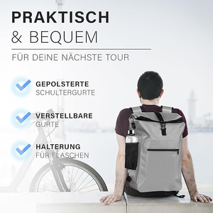 <span class=keywords><strong>Sac</strong></span> de <span class=keywords><strong>vélo</strong></span> 30L avec fonction <span class=keywords><strong>sac</strong></span> <span class=keywords><strong>à</strong></span> <span class=keywords><strong>dos</strong></span> <span class=keywords><strong>sac</strong></span> de <span class=keywords><strong>vélo</strong></span> <span class=keywords><strong>pour</strong></span> <span class=keywords><strong>porte</strong></span>-bagages facile <span class=keywords><strong>à</strong></span> assembler compartiment <span class=keywords><strong>pour</strong></span> ordinateur portable - Product Image 4