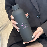 Nouvelle tasse thermos sous vide pour vin rouge avec motif chien de dessin animé, en acier inoxydable 304 de qualité alimentaire, tasse spécialisée