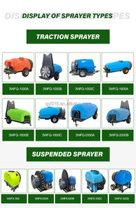 Atomizzatore Agricolo a Pompa ad Alta Pressione da 300L Montato su Trattore <span class=keywords><strong>per</strong></span> Vigneti - Product Image 4