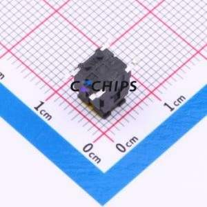TC-1195S-N-C-B Tactile Switch SMD Switch Single Pole Single Throw Round Button 1.6N 6mm - Product Image 2