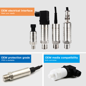 Transmetteur de pression GPT200 4~20mA OEM ODM 0~100 <span class=keywords><strong>bar</strong></span> M20x1.5 316L SS, pour systèmes hydrauliques/eau/air, certifié CE - Product Image 5