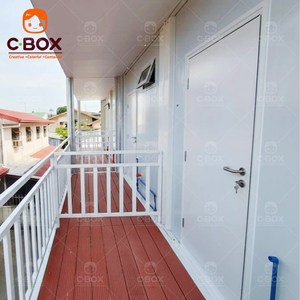 บ้านสำเร็จรูป Cbox Wholesale ขนาด 20 ฟุต สำหรับสำนักงาน/หอพัก บ้านขนาดเล็ก 40 ฟุต บ้านพักแคมป์ปิ้งแบบโมดูลาร์สุดหรู บ้านคอนเทนเนอร์แบบถอดประกอบได้ - Product Image 4