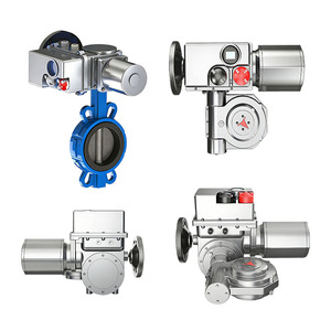 Actionneur électrique à quart de tour AS25, couple de 250 Nm, temps de course de 30 s, protection thermique intégrée pour produits chimiques - Product Image 4