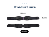 AOFIT Ceinture de hanche sacro-iliaque SI à logo personnalisé, antidérapante, durable, réglable et respirante, ceinture de soutien pelvien