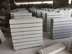 Kerbstone Modern Natural Stone Tiles Polished Honed Sandblasted Flamed <strong>Granite</strong> <strong>Slab</strong> for Outdoor Hotels Floors - Product Image 3