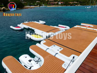 Prix d'usine Gonflable C Dock U Dock Plate-forme d'eau flottante Jet Ski Boat Dock