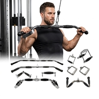 Accessoires de fitness en gros pour salle de sport - Barre de traction en acier pour triceps et dips pour un entraînement efficace des triceps