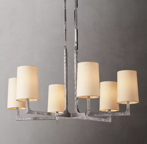 Cozee Élégant Simple Luminaire Lustre Hôtel Intérieur Maison Déco. Luminaire Suspendu Vintage Wright Lustre Rond 36 "CZ2897/6 - Product Image 5