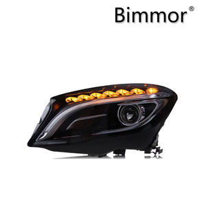 Phare modifié BIMMOR pour Mercedes Benz W156 phares halogène xénon <span class=keywords><strong>GLA</strong></span> classe 2017-2019 mis à niveau vers le feu avant au xénon - Product Image 2