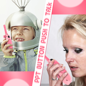 Mini <span class=keywords><strong>radio</strong></span> pour <span class=keywords><strong>bébé</strong></span>, talkie-walkie rechargeable sans fil, longue portée de 3km, jouet pour enfant, <span class=keywords><strong>radio</strong></span> bidirectionnelle, cadeau pour garçons et filles - Product Image 5