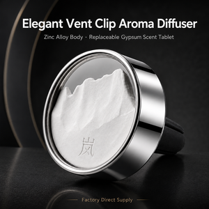 <span class=keywords><strong>Premium</strong></span> Çinko Alaşımlı Araba Kokusu Ayna Kaplamalı Metal Araç Havalandırma Difüzör Klipsi - Product Image 1