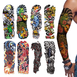 Tatuajes Temporales de Manga Completa, Resistentes al Agua, de Larga Duración, Realistas, Diseños de Gran Tamaño para Hombres, Mujeres y Adultos - Product Image 1
