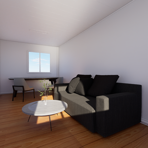 热卖20英尺预制集装箱房屋双层床2卧室航运现代别墅 - Product Image 3