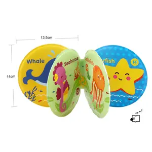 Giocattoli educativi e di apprendimento per bambini libri impermeabile EVA Cloth Bath Toy Water Coloring Magic Book