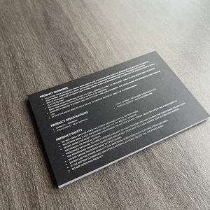 Etiquetas de Papel Blanco Premium de Alto Rendimiento, Impresión Digital, Laminación de Película, Grabado/Relevo, Diseño Personalizado - Product Image 3