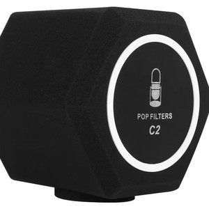 C2 Micrófono profesional Escudo de aislamiento de sonido Cubierta de bola de pantalla acústica para grabación de estudio Micrófono Vocal - Product Image 2