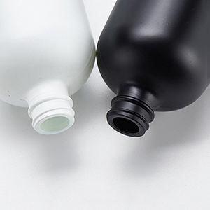 Lot de 2 distributeurs de savon en verre mat, polyvalent et réutilisable, 16 oz, 500ml, avec pompe à pression - Product Image 3