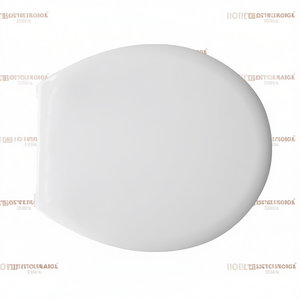 Siège de toilette thermodurcissable Mod D054 Forme 1 Blanc 48 cm de longueur 39 cm de largeur - Product Image 3