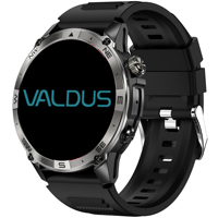 Reloj Inteligente VALDUS VG40 PRO con Pantalla Redonda AMOLED de 1.43 Pulgadas, Resistente al Agua IP68, Llamadas Bluetooth, NFC, GPS y Monitor de Frecuencia Cardíaca