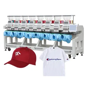 Industrial Bordadora 4 Cabeza 4head Multihead Flat Two Head Four Needle the Expensive Lace Digital Embroidery Sewing Machine