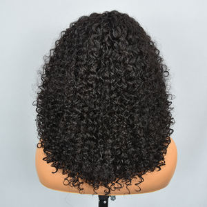 HD Swiss Lace Perruque de cheveux humains bruts Swiss Curly HD Lace Glueless Highlight Perruques de cheveux humains 180% Densité Curly HD Swiss Lace Perruque - Product Image 5