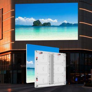 Écran publicitaire extérieur grand format étanche, résolution <span class=keywords><strong>4K</strong></span>, IP66, affichage publicitaire, écran LED extérieur P4, Pantalla Led - Product Image 1
