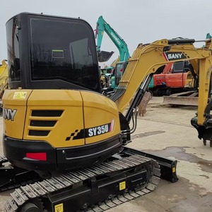 Excavatrices Sany d'occasion de haute qualité SY35U SY26U SY18U en vente avec composants de base roulement de pompe à engrenages de moteur - Product Image 2