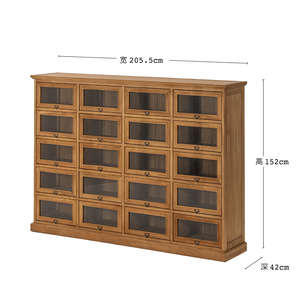 Nuevas Llegadas: Juego de Muebles Minimalistas de Teca Africana para Dormitorio y Sala de Estar con Cómoda y Armario para Apartamento - Product Image 2