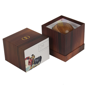 Wholesale Private Label Printed Manufacturer Custom Paper Scented Gift Candle Jar Packaging Boxes With Lid