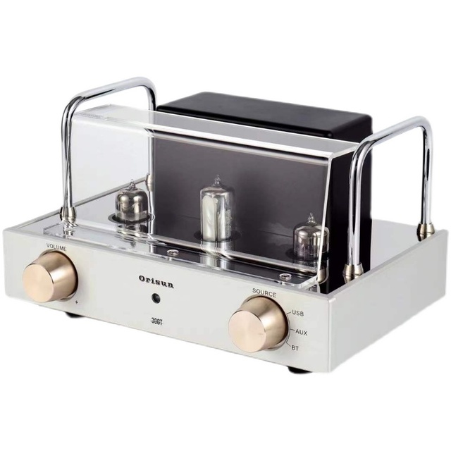 Home 6E2 Tube Amplifier Lossless Decoding Fiber Coaxial Blue Tooth Hifi 150W 2.0 6E2 Vacuum Tube Power Amplifier Preamp