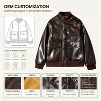 Blouson Bomber Rétro en Cuir PU pour Homme, Doublure Polaire, Boutons sur le Devant, Col Montant, Style Hiver PUNK