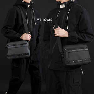 Fashion Custom Unisex Bags <b>Chest</b> Shoulder High Quality Sling Bag with Zipper Closure and Usb Charging - Product Image 6